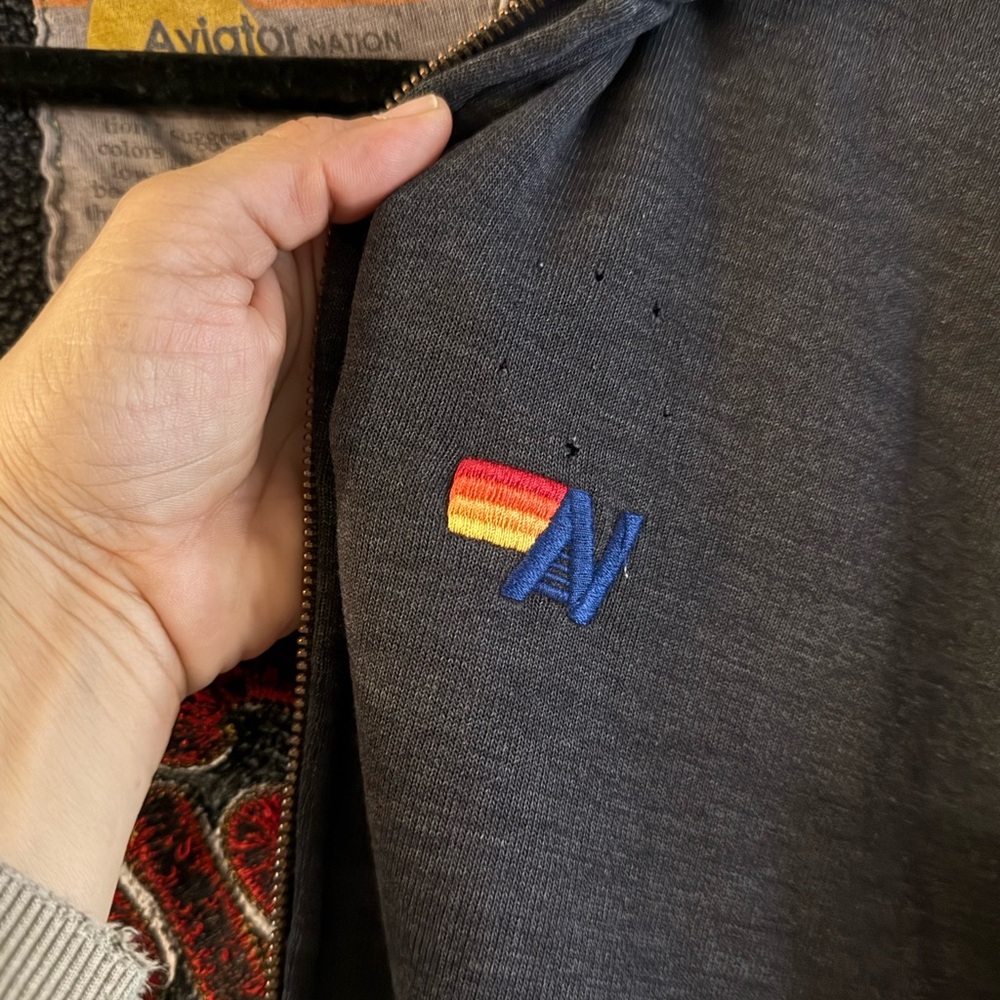 Aviator Nation Venice Zip Up Hoodie - Picture 4 of 7